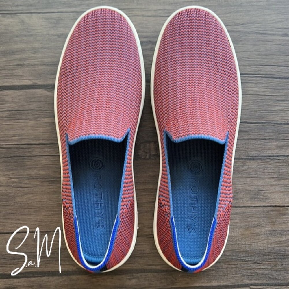 NEW Rothy’s Tangerine Triple Stitch Sneakers!!!